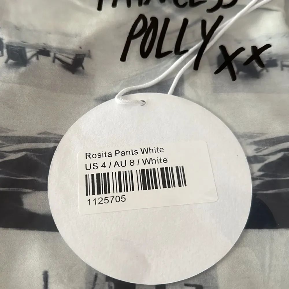 PRINCESS POLLY ROSITA PANTS NEW WITH TAGS US SIZE 4 - Picture 6 of 6